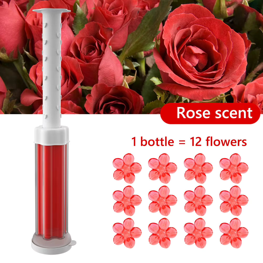 Toilet Cleaning Gel with Floral Scent Deodorizer
