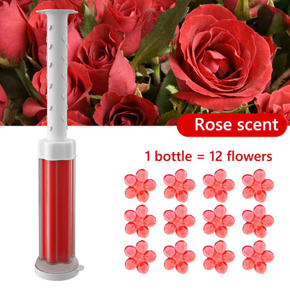 Toilet Cleaning Gel with Floral Scent Deodorizer
